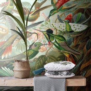 ESTAhome fotobehang vogels tropisch junglegroen – 200 x 279 cm – 15895 ESTAhome fotobehang vogels tropisch junglegroen – 200 x 279 cm – 15895