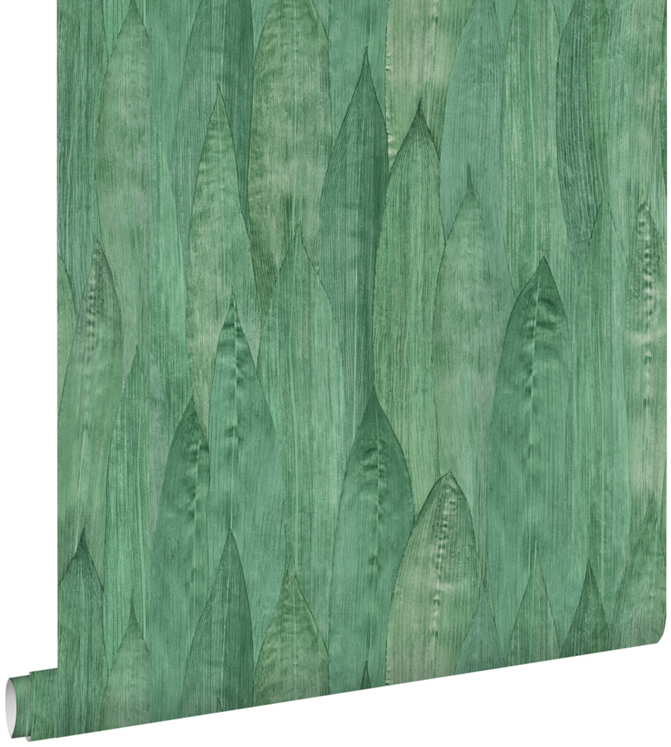 ESTAhome behang bladeren jade groen - 53 cm x 10.05 m - 138987
