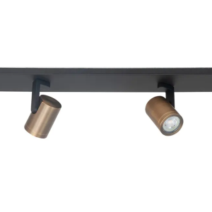 Highlight spot HALO – 4 lichts – 91.5 x 15 cm – zwart brons