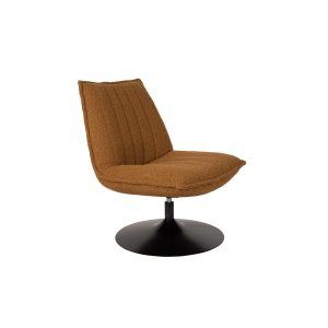 Housecraft Living Jax Fauteuil Oker Bouclé – Bruin