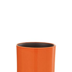 J-Line bloempot Flek – keramiek – oranje – small – Ø 16.5 cm J-Line bloempot Flek – keramiek – oranje – small – Ø 16.5 cm