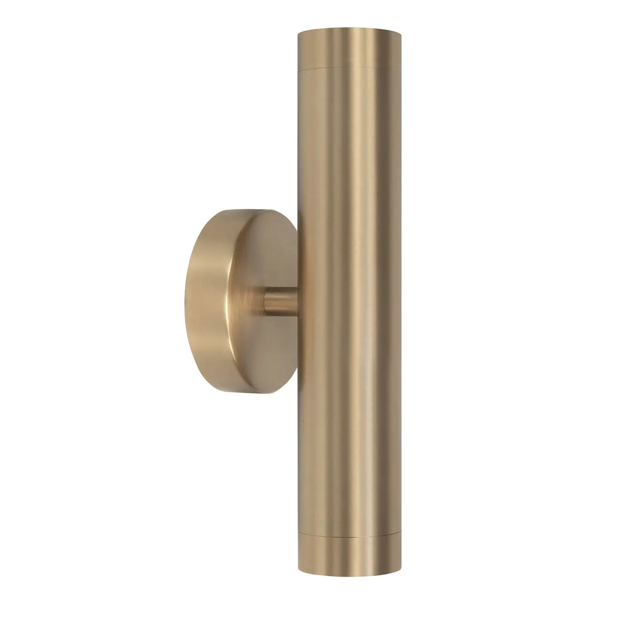 Highlight wandlamp Perugia - 2 lichts - 10 x 28 cm - mat goud
