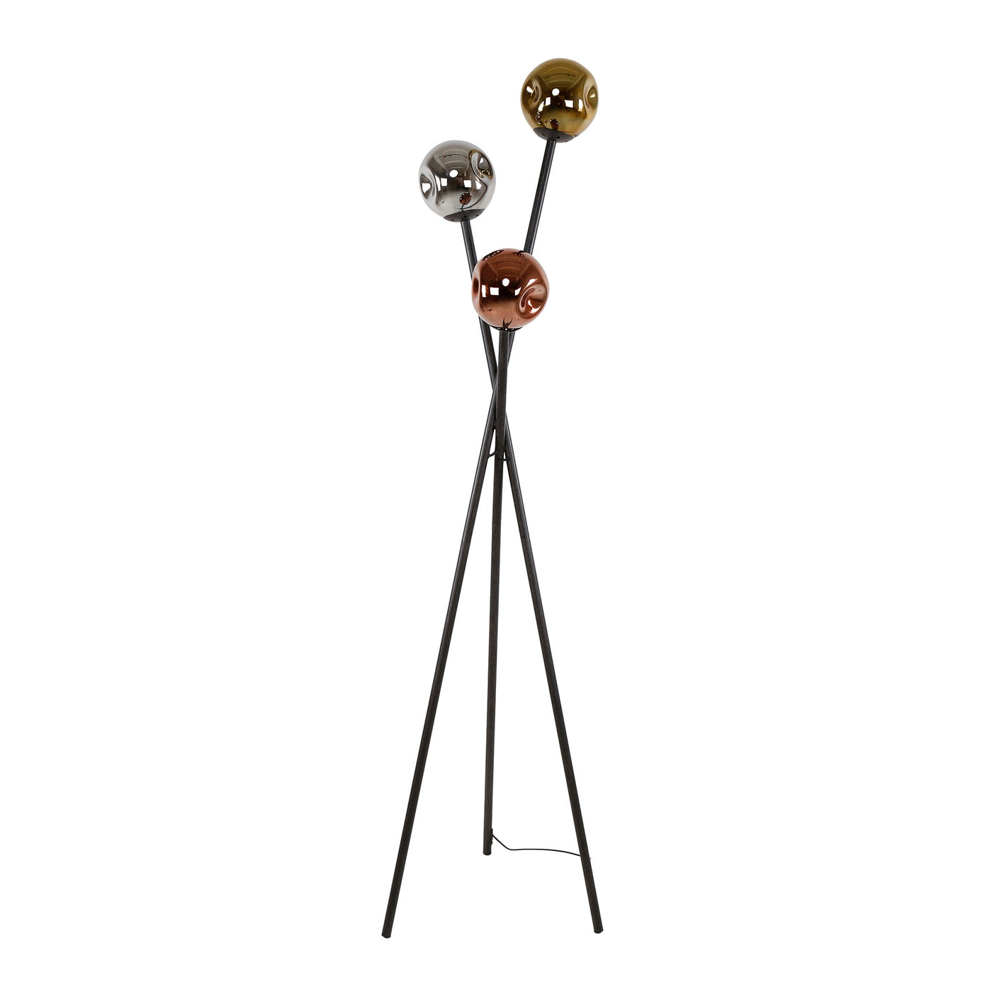 Giga Meubel Vloerlamp Molecule Mix - Multicolor - 3-Lichts - 45x45x169