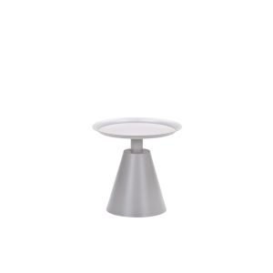 Zavala bijzettafel – diameter 50xH48 cm – taupe Zavala bijzettafel – diameter 50xH48 cm – taupe