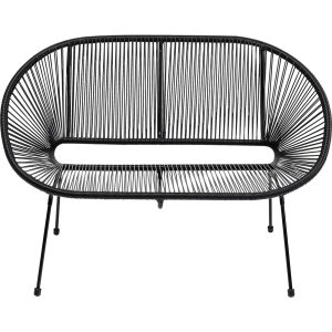 Kare Design Tuinbank Acapulco Mono zwart Kare Design Tuinbank Acapulco Mono zwart
