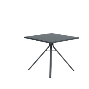 Garden Impressions Rimini tuintafel – 80×80 cm – carbon black Garden Impressions Rimini tuintafel – 80×80 cm – carbon black
