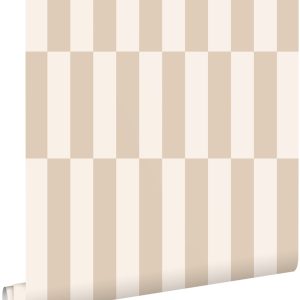 ESTAhome behang strepen beige – 53 cm x 10.05 m – 131211 ESTAhome behang strepen beige – 53 cm x 10.05 m – 131211