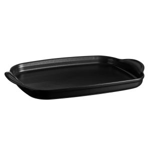 Emile Henry BBQ Bakplaat E-Box – 425x275x40mm – Truffe Emile Henry BBQ Bakplaat E-Box – 425x275x40mm – Truffe