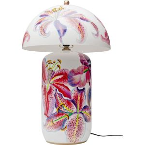 Kare Design Tafellamp roze lelies Kare Design Tafellamp roze lelies