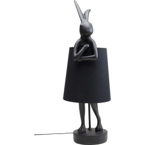 Kare Design Tafellamp Animal – konijn – 68cm – zwart