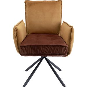 Kare Design Stoel met armleuning Chelsea Bruin Kare Design Stoel met armleuning Chelsea Bruin