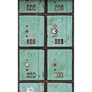 ESTAhome XXL behang brievenbussen zeegroen – 300 x 279 cm – 158204 ESTAhome XXL behang brievenbussen zeegroen – 300 x 279 cm – 158204