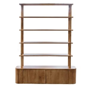Giga Meubel Wandkast Leco – Mangohout – Naturel – 160x40x210cm Giga Meubel Wandkast Leco – Mangohout – Naturel – 160x40x210cm