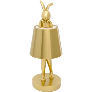 Kare Design Tafellamp Animal konijn LED 29cm goud Kare Design Tafellamp Animal konijn LED 29cm goud