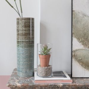J-Line vaas Cilinder – glas – transparant – 25.5 cm hoog J-Line vaas Cilinder – glas – transparant – 25.5 cm hoog