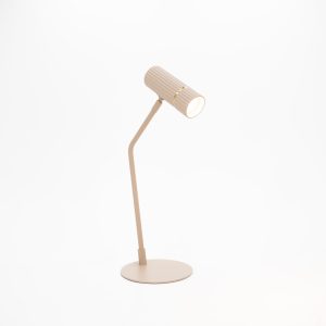 EGLO tafellamp Caminia – gu10 – 48,5 cm – zandkleur/beige/goud EGLO tafellamp Caminia – gu10 – 48,5 cm – zandkleur/beige/goud