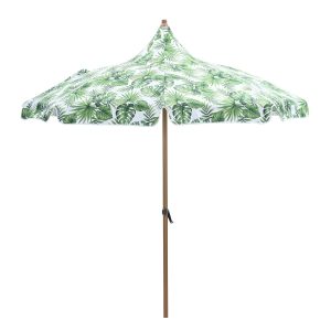 Garden Impressions stokparasol Aloha palm green Ø200 cm Garden Impressions stokparasol Aloha palm green Ø200 cm