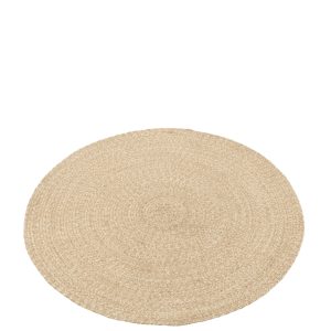 J-Line tapijt Miami Outdoor – polyester – naturel/wit – small