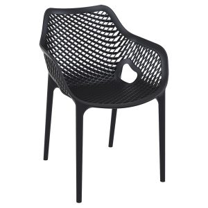 Garden Impressions Air XL zwart design tuinstoel Garden Impressions Air XL zwart design tuinstoel