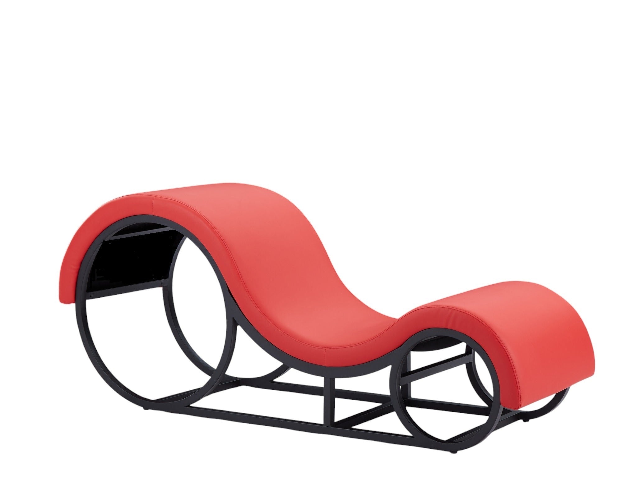 FurniLux Tantra Elysium - Tantra Stoel - Rood - Synthetisch leer - Sti
