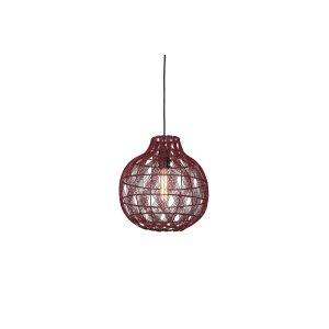 GOOD&MOJO hanglamp MENDOZA – rood – Ø35cm GOOD&MOJO hanglamp MENDOZA – rood – Ø35cm