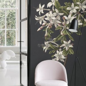 ESTAhome fotobehang bloesemtak licht roze en zwart – 186 x 279 cm – 15