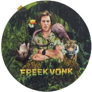 FREEK VONK kleed Laterrr Vloerkleed – dia 100 cm – groen FREEK VONK kleed Laterrr Vloerkleed – dia 100 cm – groen