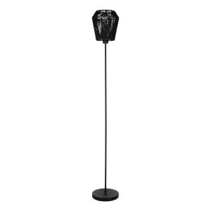 EGLO Vloerlamp Persley – e27 – papier/staal – zwart EGLO Vloerlamp Persley – e27 – papier/staal – zwart