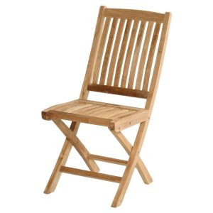 Hartman Tuinstoel Langli – Teak – Inklapbaar – Zithoogte 45cm – Set va