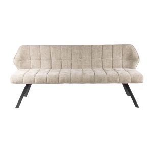 Giga Meubel Eetkamerbank Raster – Zand – 180x59x84cm