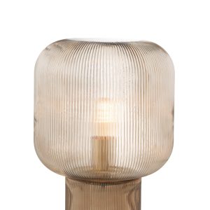 J-Line tafellamp – glas – bruin J-Line tafellamp – glas – bruin