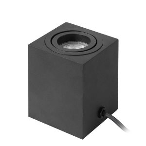 Highlight tafellamp Rebel – 1 lichts – 8 x 9.5 cm – zwart