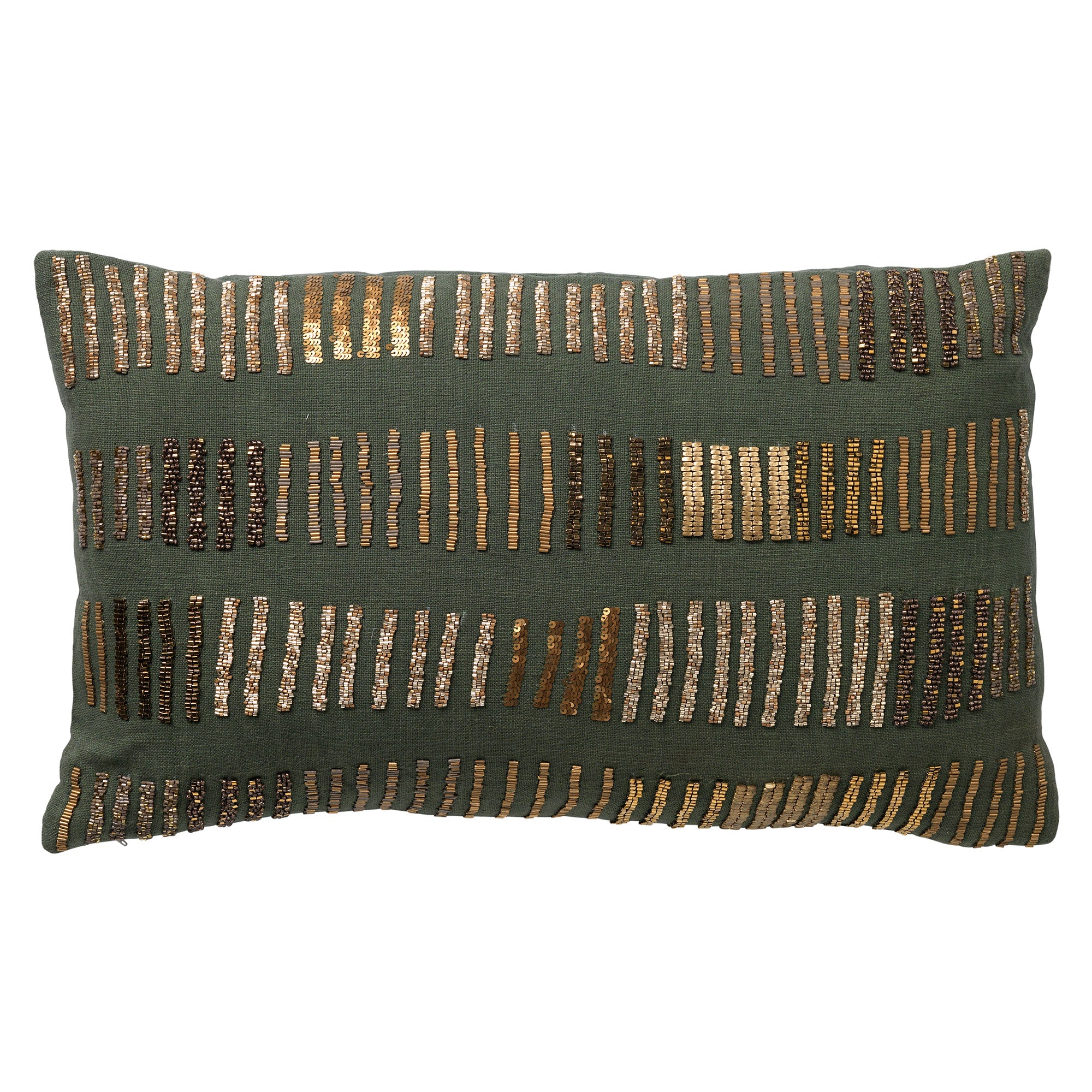 FREDERIQUE | sierkussen 40x60 cm | Chive | groen | Hoii | met duurzame