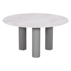 Garden Impressions Tuintafel Finn Ø150 cm – taupe – verona sand