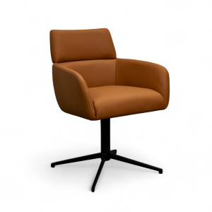 Furnhouse eetkamerstoelen armleuning Marco – Cognacbruin – Leer Furnhouse eetkamerstoelen armleuning Marco – Cognacbruin – Leer