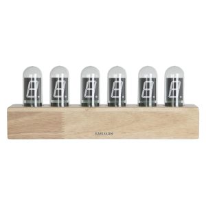 Karlsson tafelklok – bruin – 7.5x28x11cm Karlsson tafelklok – bruin – 7.5x28x11cm