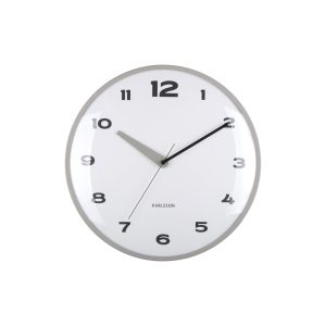 Karlsson wandklok Brisk Dome – grijs – Ø40cm Karlsson wandklok Brisk Dome – grijs – Ø40cm