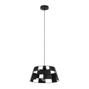 EGLO hanglamp Pontefract – e27 – ø 42 cm – zwart – staal EGLO hanglamp Pontefract – e27 – ø 42 cm – zwart – staal