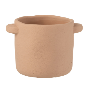 J-Line bloempot Gustave – cement – lichtbruin – small – 2 stuks – Ø 14 J-Line bloempot Gustave – cement – lichtbruin – small – 2 stuks – Ø 14