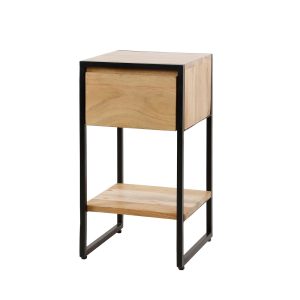 Giga Meubel Nachtkastje Straight – Naturel Acaciahout – 30x30x55cm Giga Meubel Nachtkastje Straight – Naturel Acaciahout – 30x30x55cm