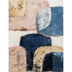Kare Design Schilderij Art Bubbles 90x120cm