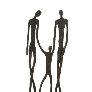 J-Line figuur Familie – aluminium – zwart J-Line figuur Familie – aluminium – zwart