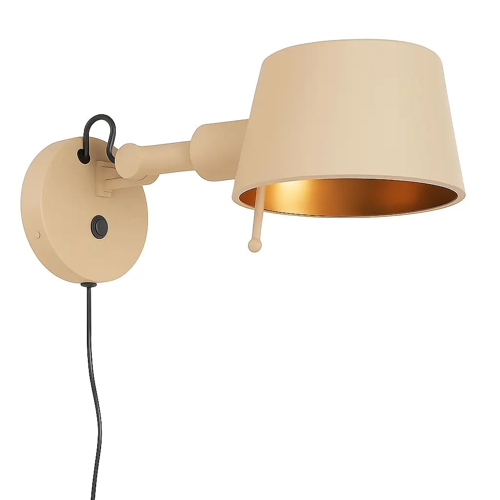 Freelight wandlamp Sovrano - 1 lichts - 33 x 14 cm - beige