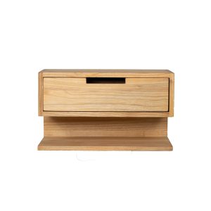 Giga Meubel Nachtkastje – Naturel – Eikenhout – 35x20x20cm