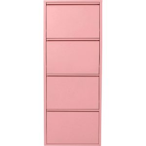 Kare Design Schoenenkast Caruso roze 4 laden Kare Design Schoenenkast Caruso roze 4 laden