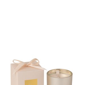 J-Line geurkaars Merci – Elderflower – glas – beige – small – 35U J-Line geurkaars Merci – Elderflower – glas – beige – small – 35U
