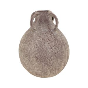 Home Society Vaas Mira L – bruin – metaal – 25,5 x 20,5 x 20,5 cm – wh