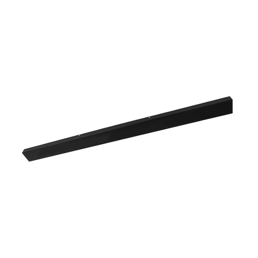Freelight plafondplaat - 125 x 3 cm - zwart