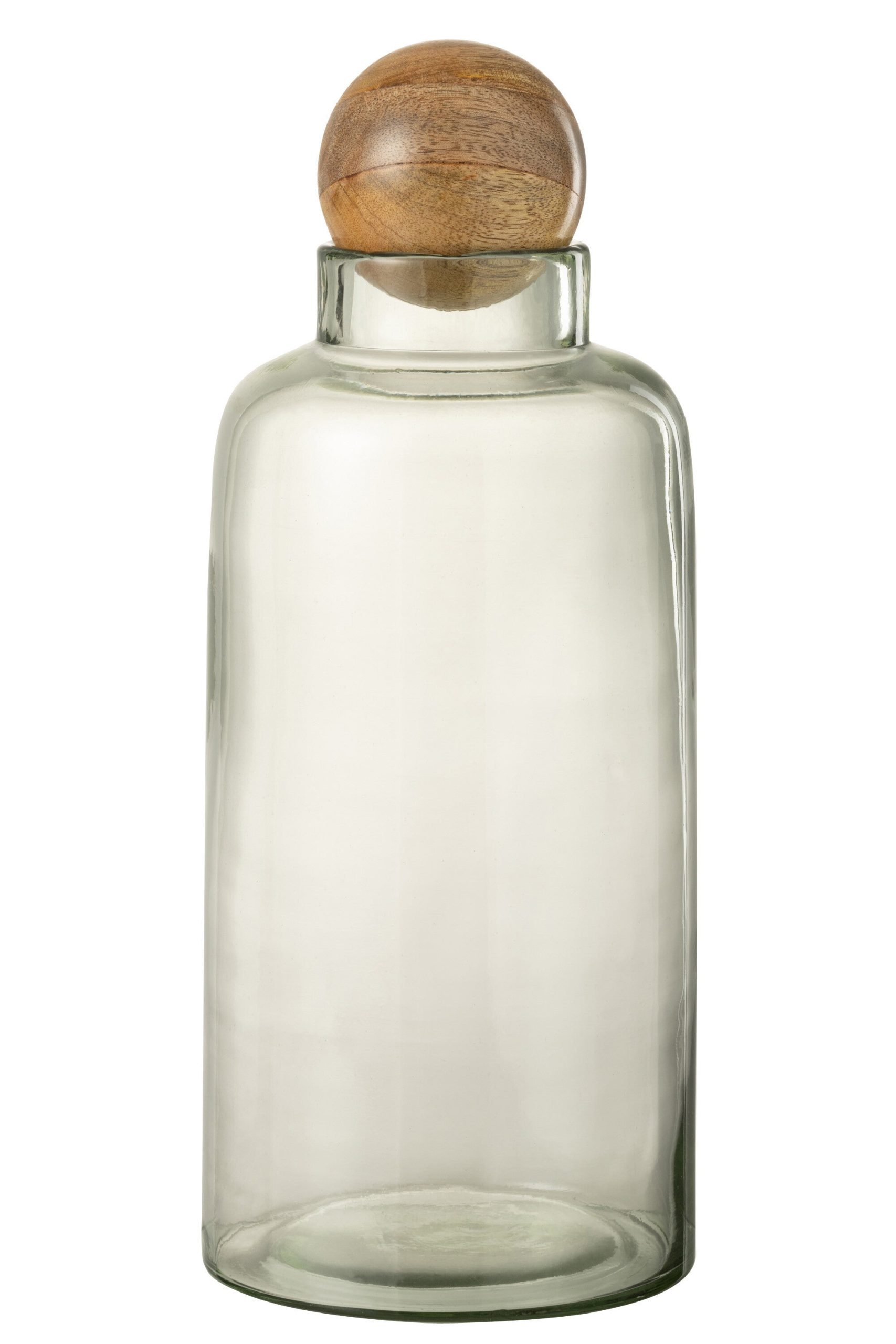 J-Line vaas karaf - decanteerkaraf + stop - glas - transparant