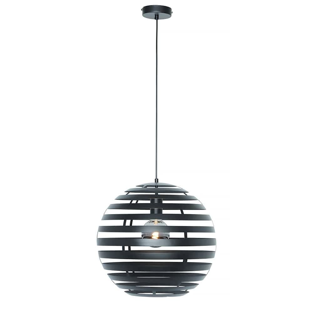 Freelight hanglamp Nettuno - 1 lichts - 40 x 130 cm - zwart